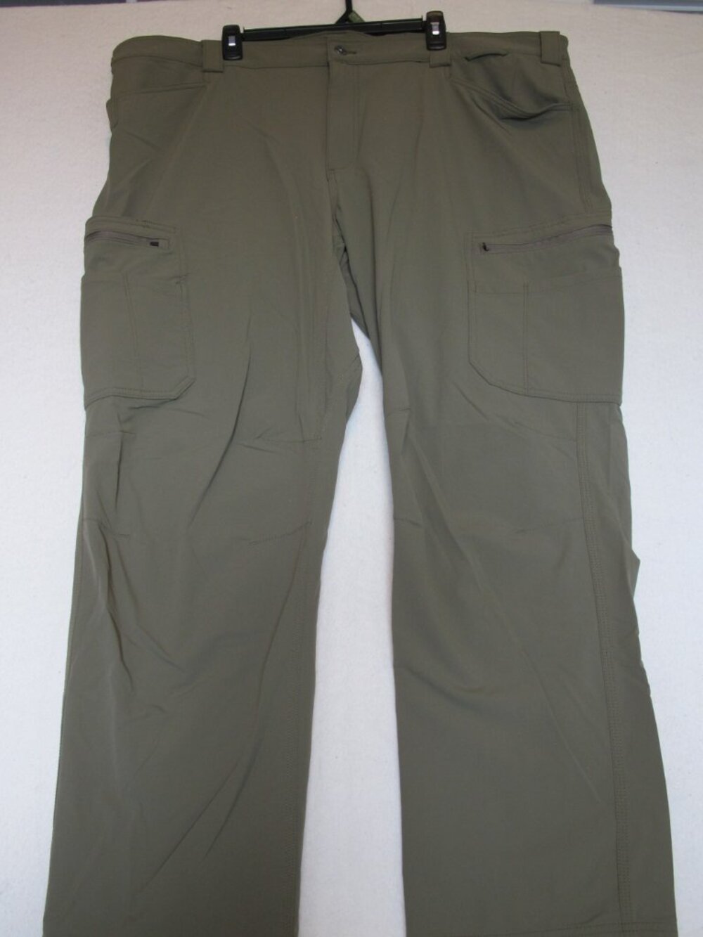 Duluth Men's Flexpedition Relaxed Fit Packrat Pants Olive Green Size 46x32 (66)